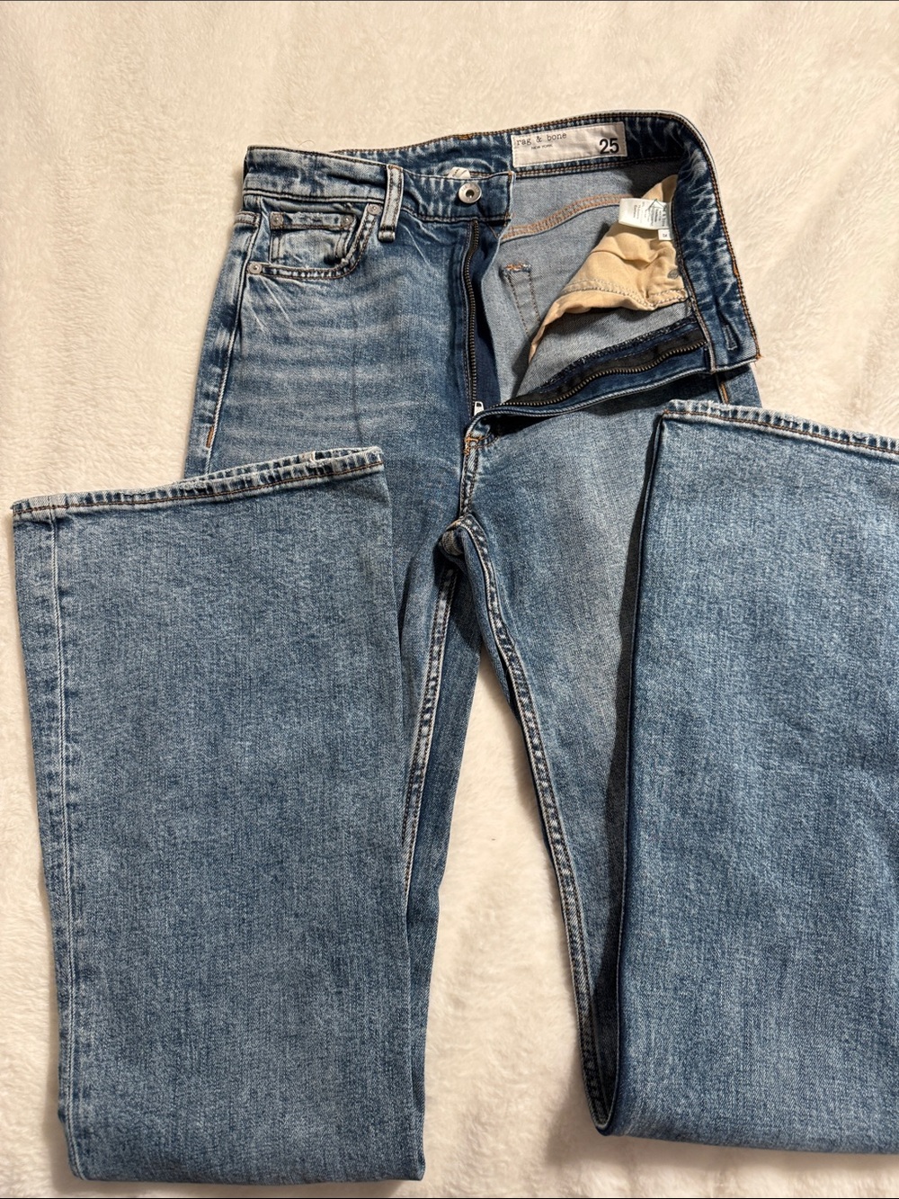 Rag and bone (Casey ) Classic Women's Mid Wash Blue Jeans